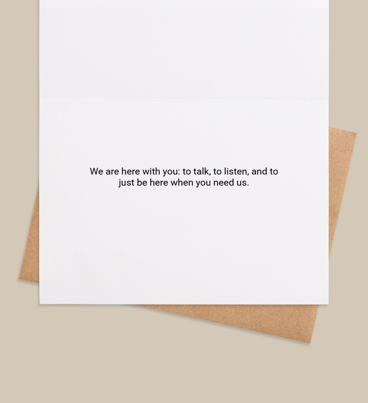 Stars of Consolation Greeting Card Inside Image