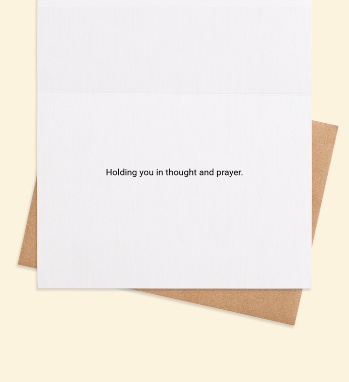 Circle of Comfort Greeting Card Inside Image