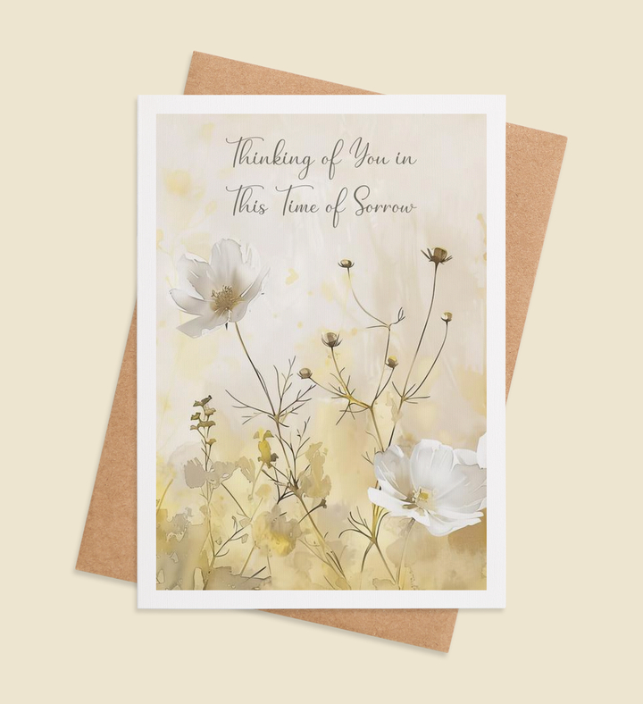 Whispers of Comfort Greeting Card Image