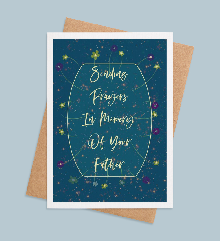 Starlit Prayers Greeting Card