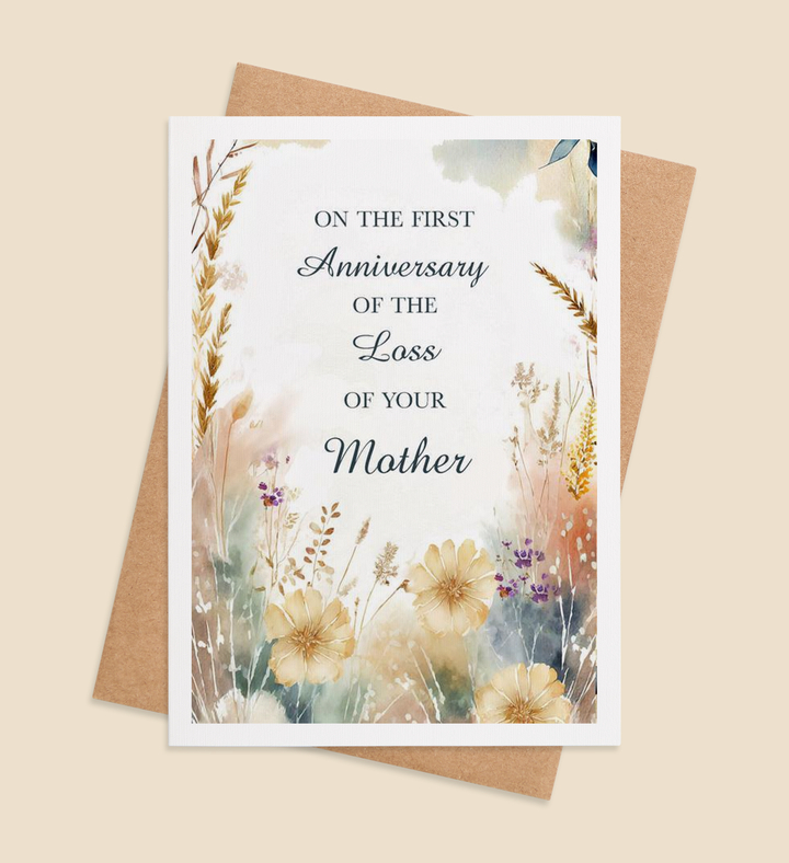 Eternal Bloom of Memories Greeting Card Image