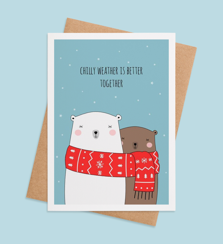 Snuggle Season Serenade Greeting Card