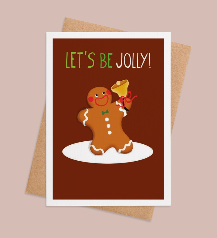 Gingerbread Bliss Greeting Card