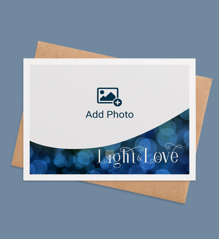 Radiant Reflections: Embracing the Festival of Lights Greeting Card