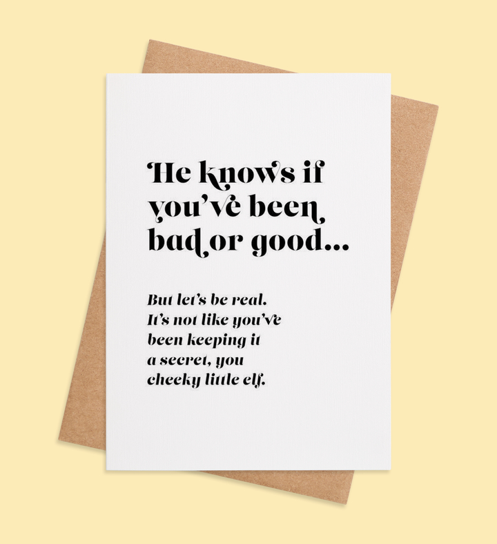 Cheeky Elf Confessions 