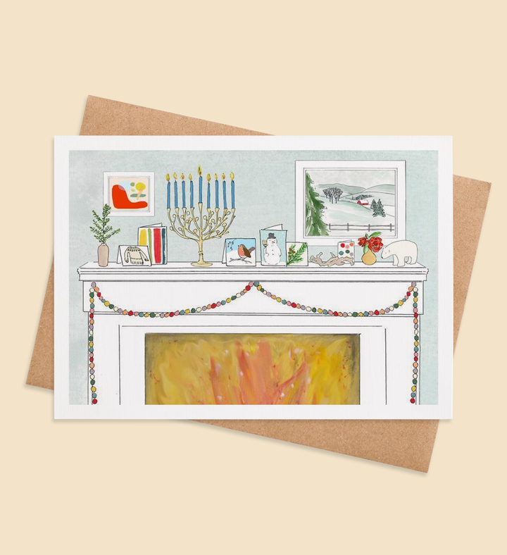 Glow of the Season Greeting Card