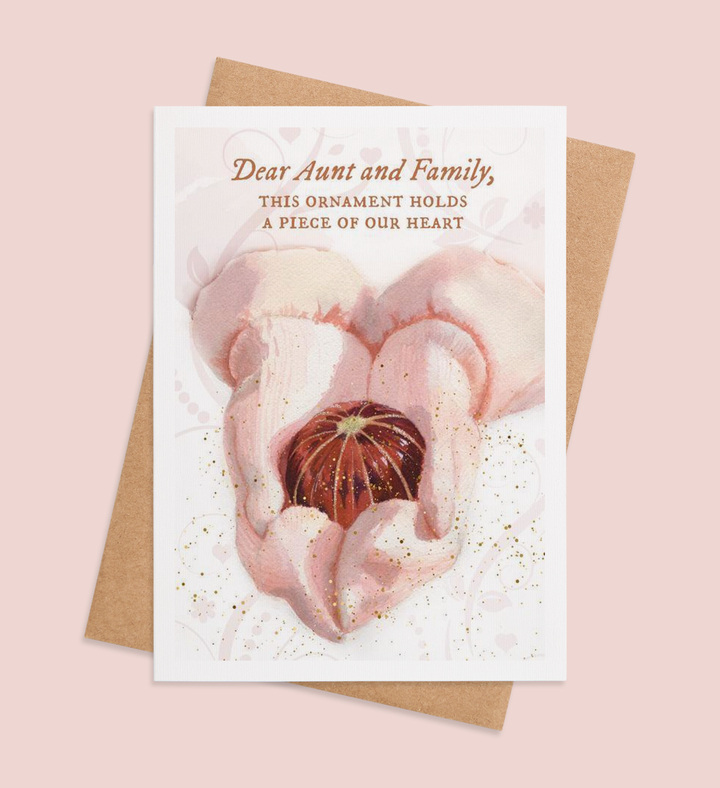 Heart's Embrace Keepsake Greeting Card