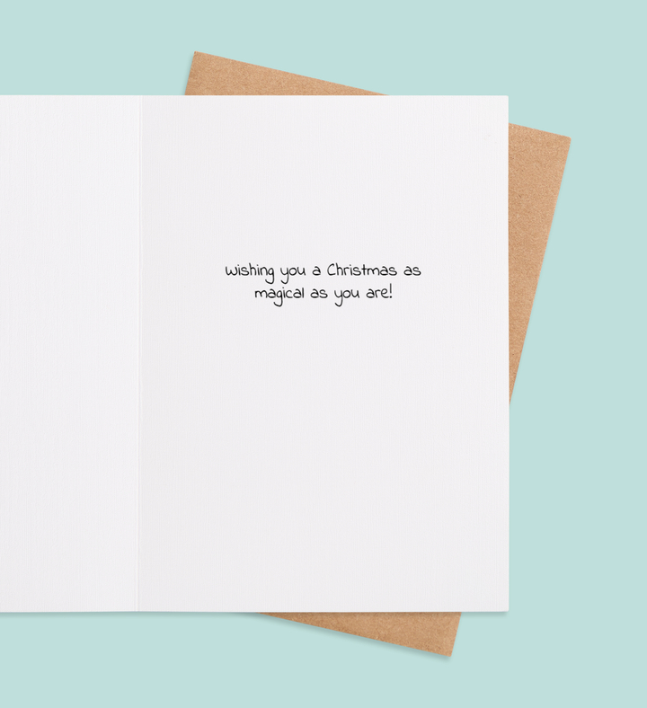 Stocking Full of Holiday Joy Greeting Card Inside Image