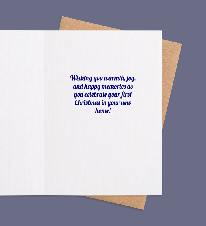 Chimney Cheers Greeting Card Inside Image