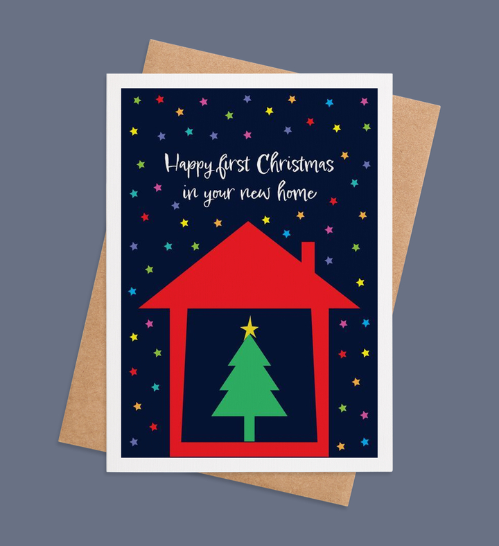 Home for the Holidays Greeting Card Image
