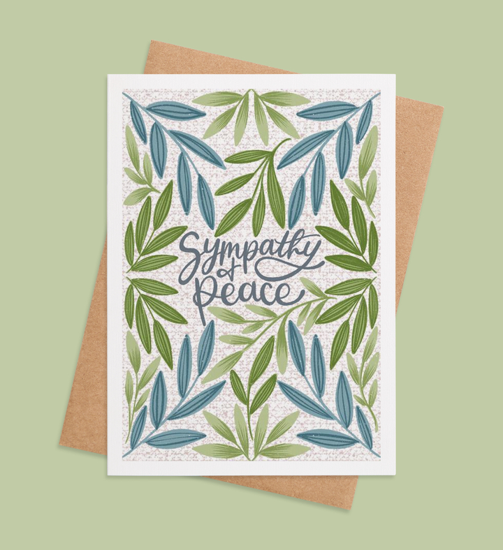 Whispers of Solace Greeting Card