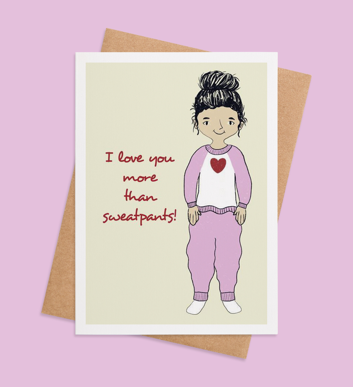 Sweatpants Love Confession Image