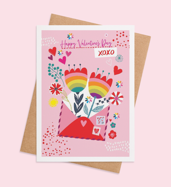 Rainbow Blooms of Love