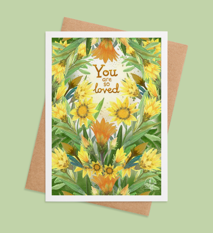 Golden Bloom of Love