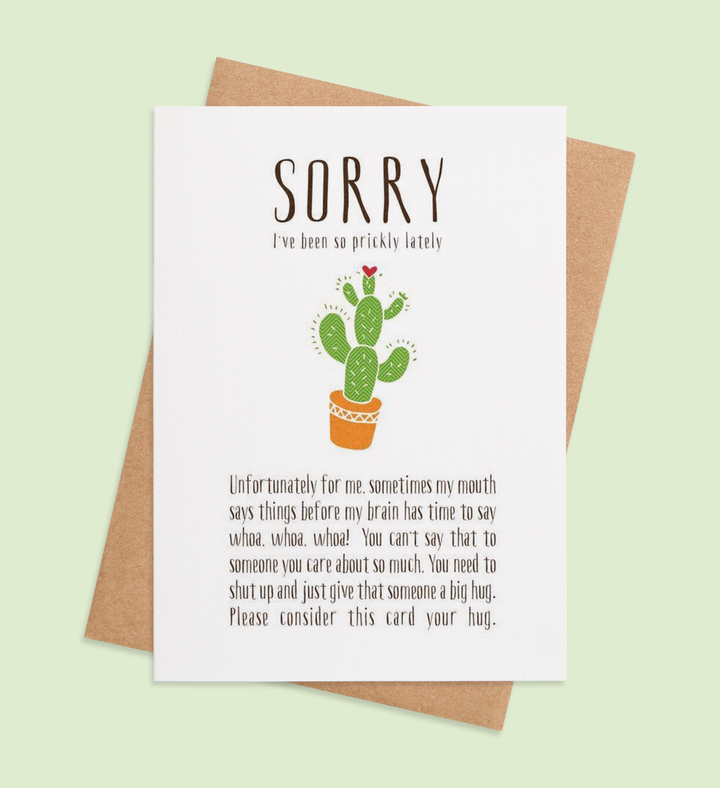 Prickly But Sorry 