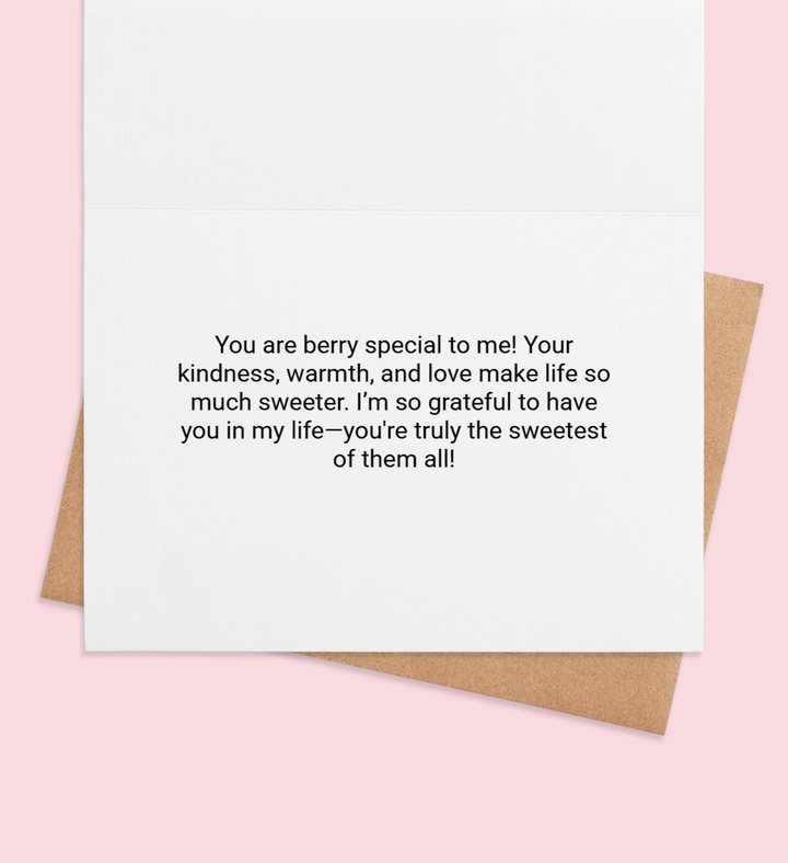 Berry Sweet Sentiments Inside Image